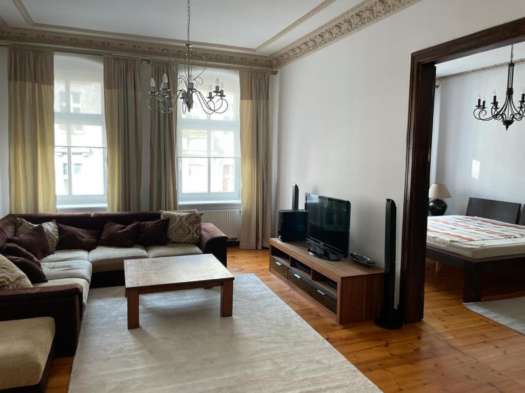 Uroczy Apartament 97M2 W Samym Centrum Wroclawia Dış mekan fotoğraf